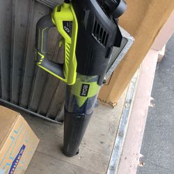 Ryobi Electric Leaf Blower.  PRICE ROCK FIRM