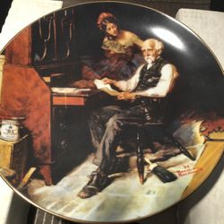 Norman Rockwell Collectors Plate