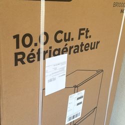 Brand New Refrigerator In Box Black In Deck Model Number And Details There 