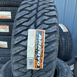 35x12.50/20 Arroyo Tires Installed And Balanced 