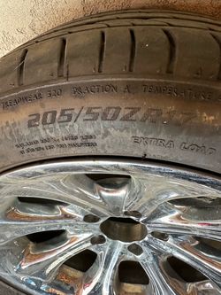 Wheel and tires