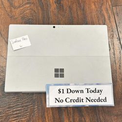 Microsoft Surface Pro 6 Tablet Laptop -PAYMENTS AVAILABLE-$1 Down Today 
