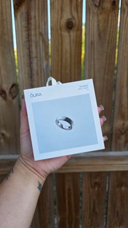 Oura Ring 5 Size 10 Silver