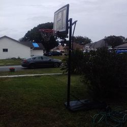 Basketball 🏀 Hoop Driveway Set Up.