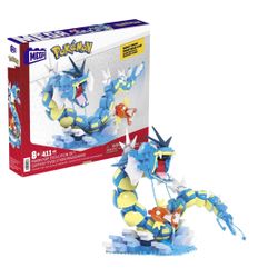 🔥NEW🔥 MEGA Pokémon Magikarp Building Toy Kit with 2 Action Figures for Kids, 411 Piece