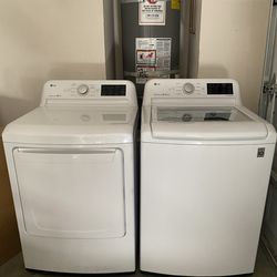 Washer and electric dryer