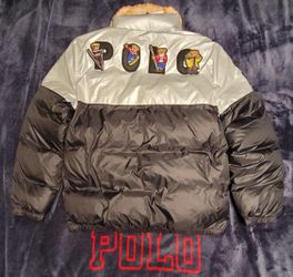 Polo bear cheap puffer jacket