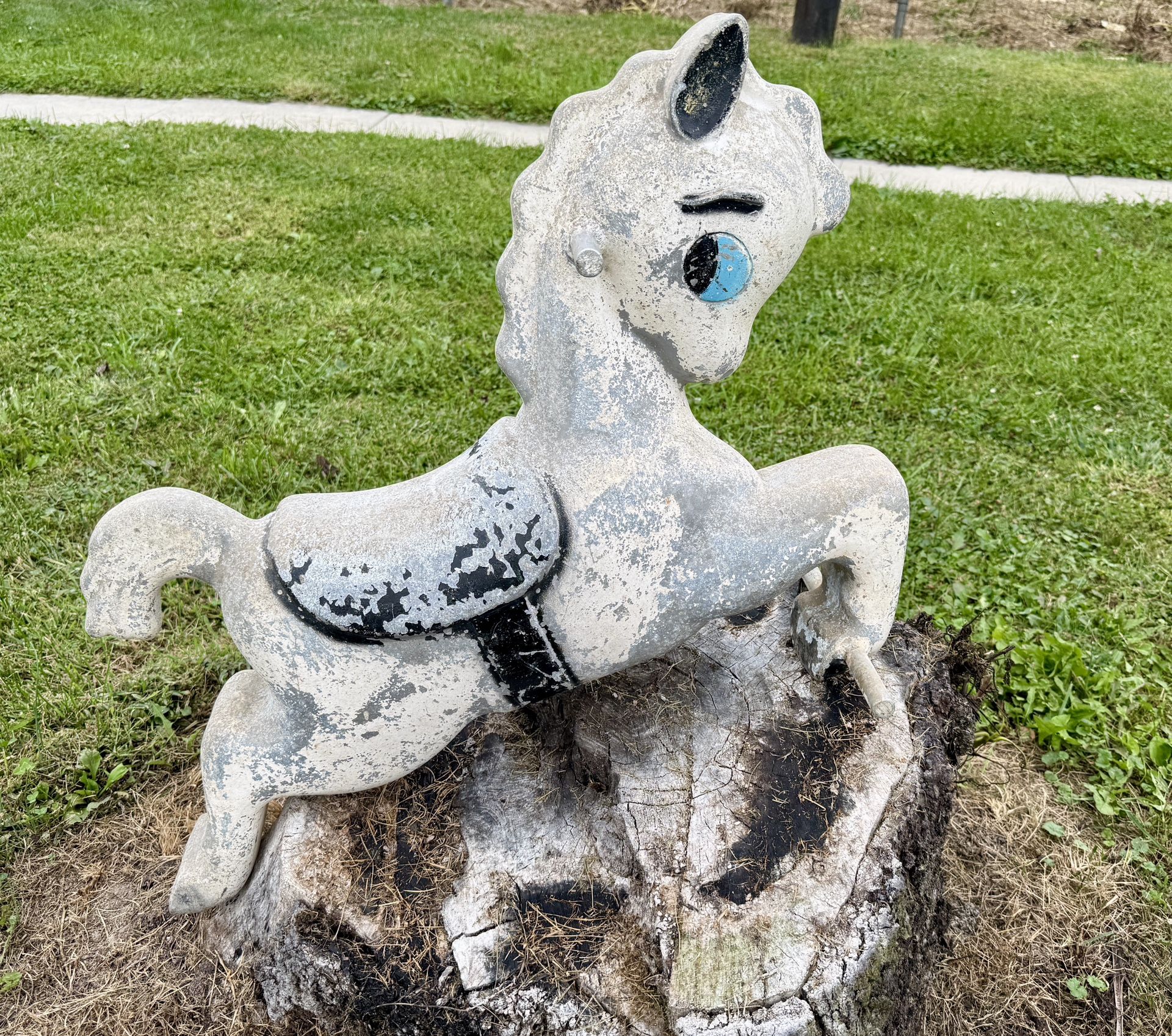 Vintage Playground “Saddle Mates” Rider Horse