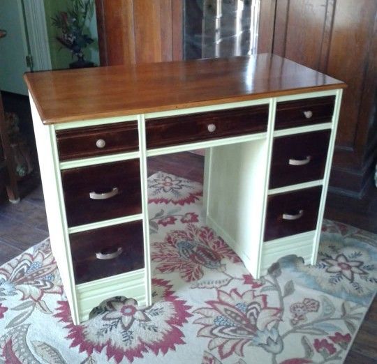 Vintage Wood Desk