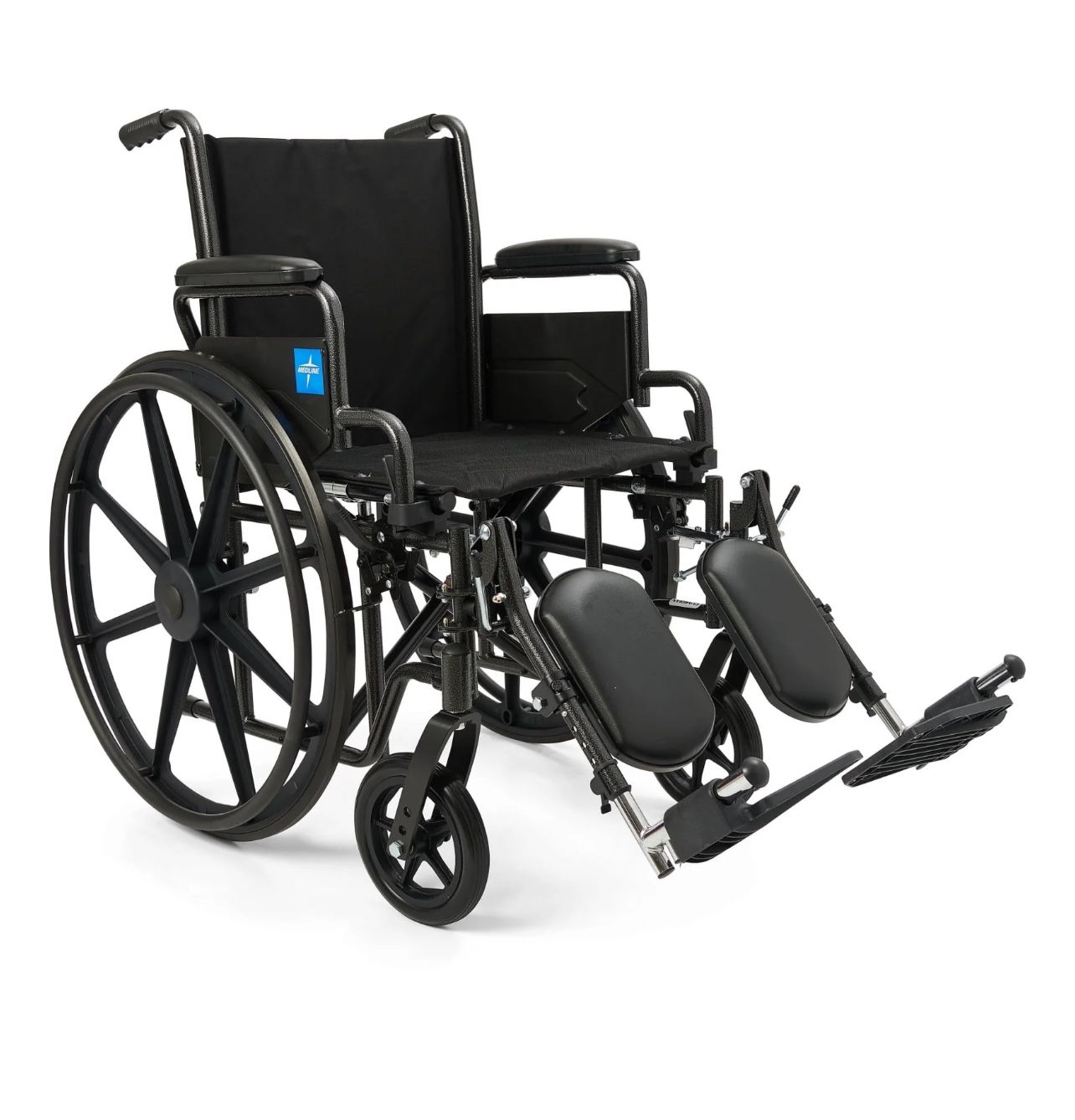Medline Comfortable Folding Wheelchair
