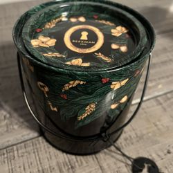 BEEKMAN Holiday Soap Canister