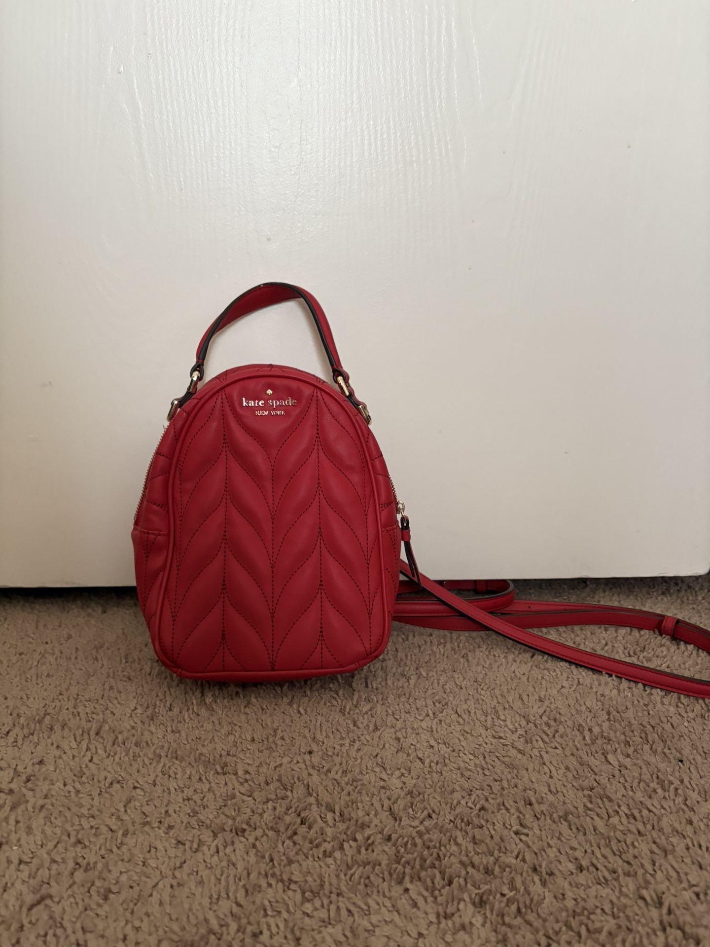 Kate Spade Briar Lane Quilted Mini Convertible Backpack