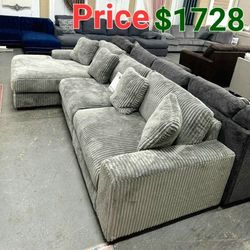 Modern Style Large Corner Sofa – Stylish and Comfortable