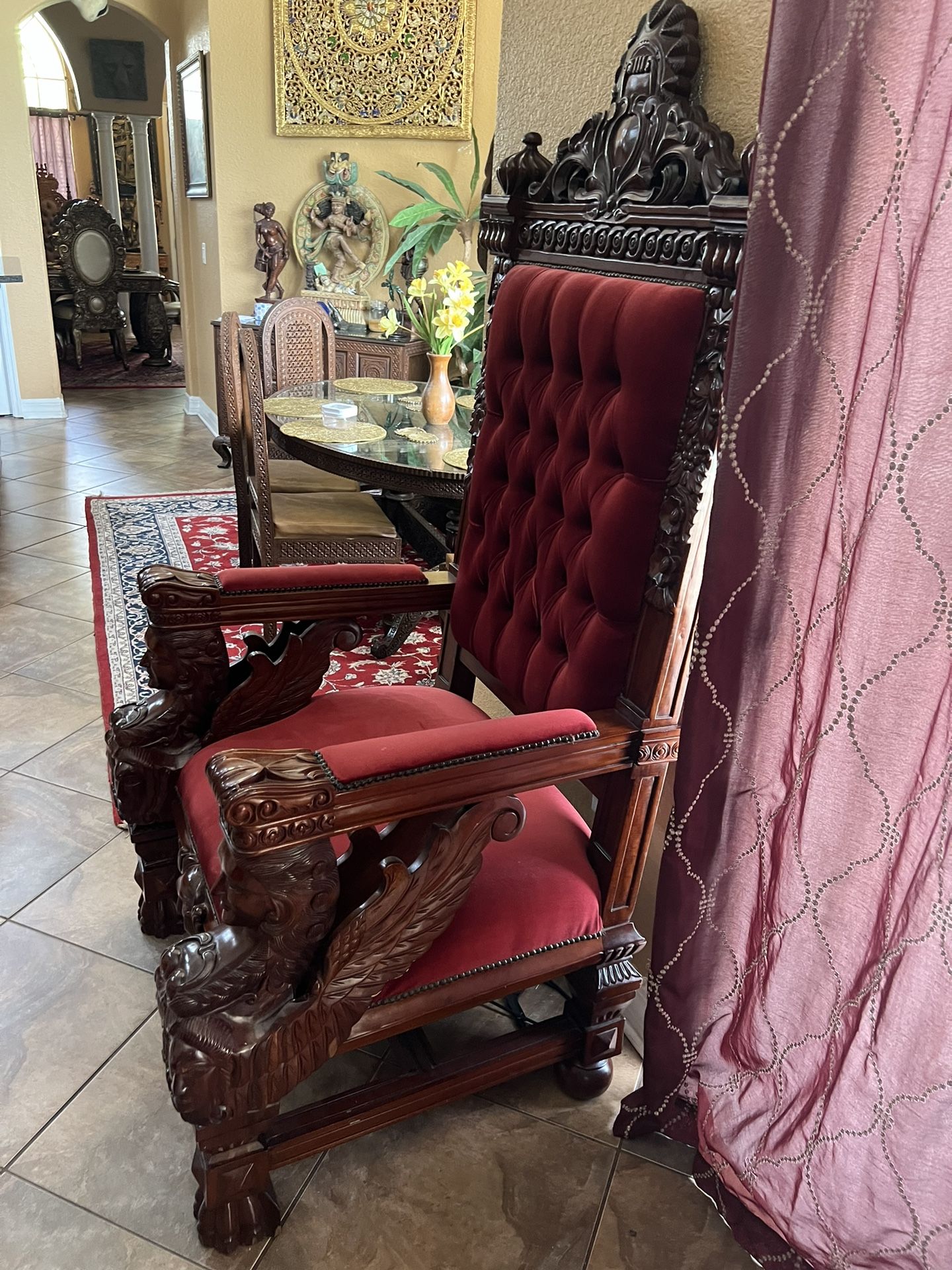 Queen Antique Chair For Sale 