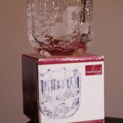 Mikasa Celebrations Winter Wonderland Collection CandleHolder Boxed New