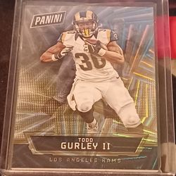 Todd Gurley 2 Los Angeles Rams  71/99 national 2013 Rookie of year