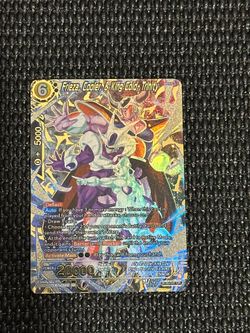 Frieza Cooler King Cold Dragon Ball Fusion World Masters BT30 147 Concept Rare