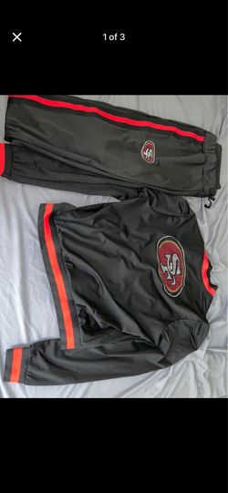 Women’s 49ers jumpsuit and jersey