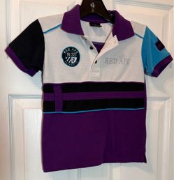 Red Ape Kids Polo Shirt Size 5