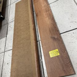 Cap A Tread —2 Pack-Trail Oak 47 in. L x 12.15 in. W x 2.28 in. T Vinyl Overlay Stair Tread and Reversible Riser 