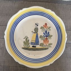 Henriot Quimper Plates