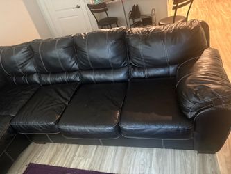 Sectional sofa Black