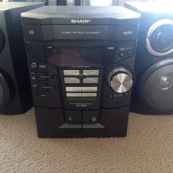 Sharp CD-E99 CD And Tape Player!