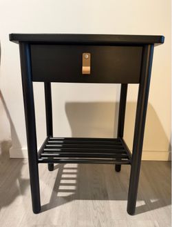 Nightstand Set — Black (x2)