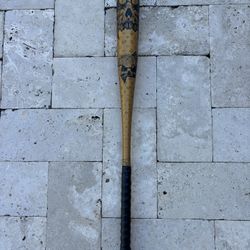 2023 DeMarini VooDoo One Gold 33/30 (-3) 2 5/8" BBCOR Baseball 