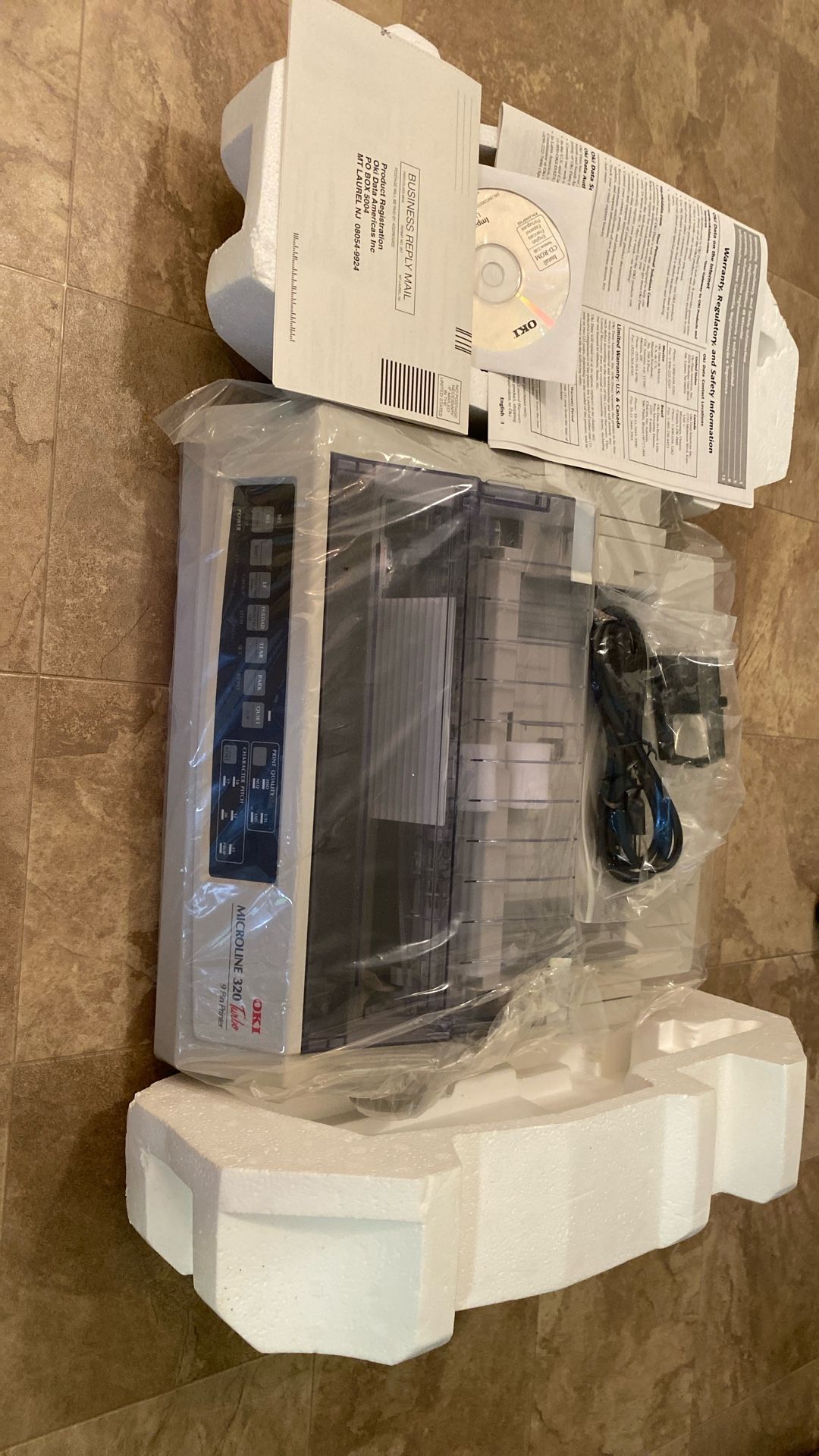 OKI DATA- OKI MICROLINE 320 Turbo Dot Matrix Printer