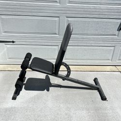 Gold's Gym XR 5.9 Adjustable Slant Workout Weight Bench