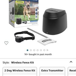 Petsafe Invisible Fence for two dog and an extra collar