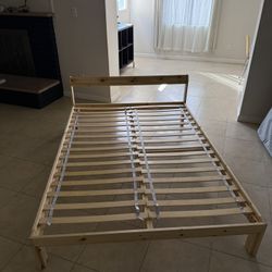 IKEA Queen Size Bed With Mattress
