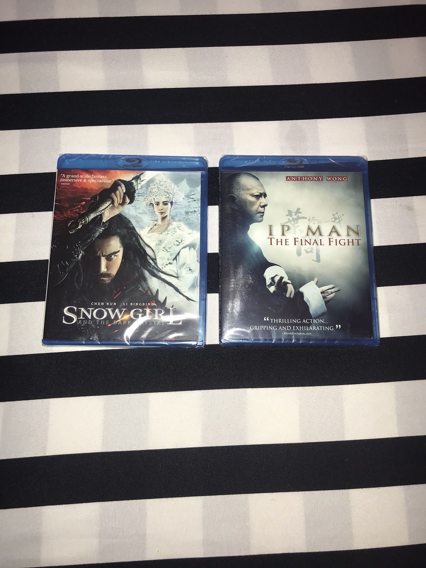 Blu ray movies new and sealed