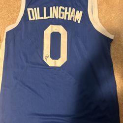 Robert Dillingham Autographed Certified Kentucky 2023-2024 Jersey- Adult Large