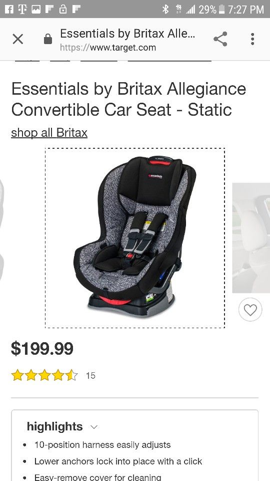 Essentials By Britax Allegiance Convertible Car Seat Static For Essentials By Britax Allegiance Convertible Car Seat Static