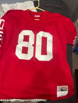 Mitchell & Ness Jerry Rice 49ers Throwback Jersey #80