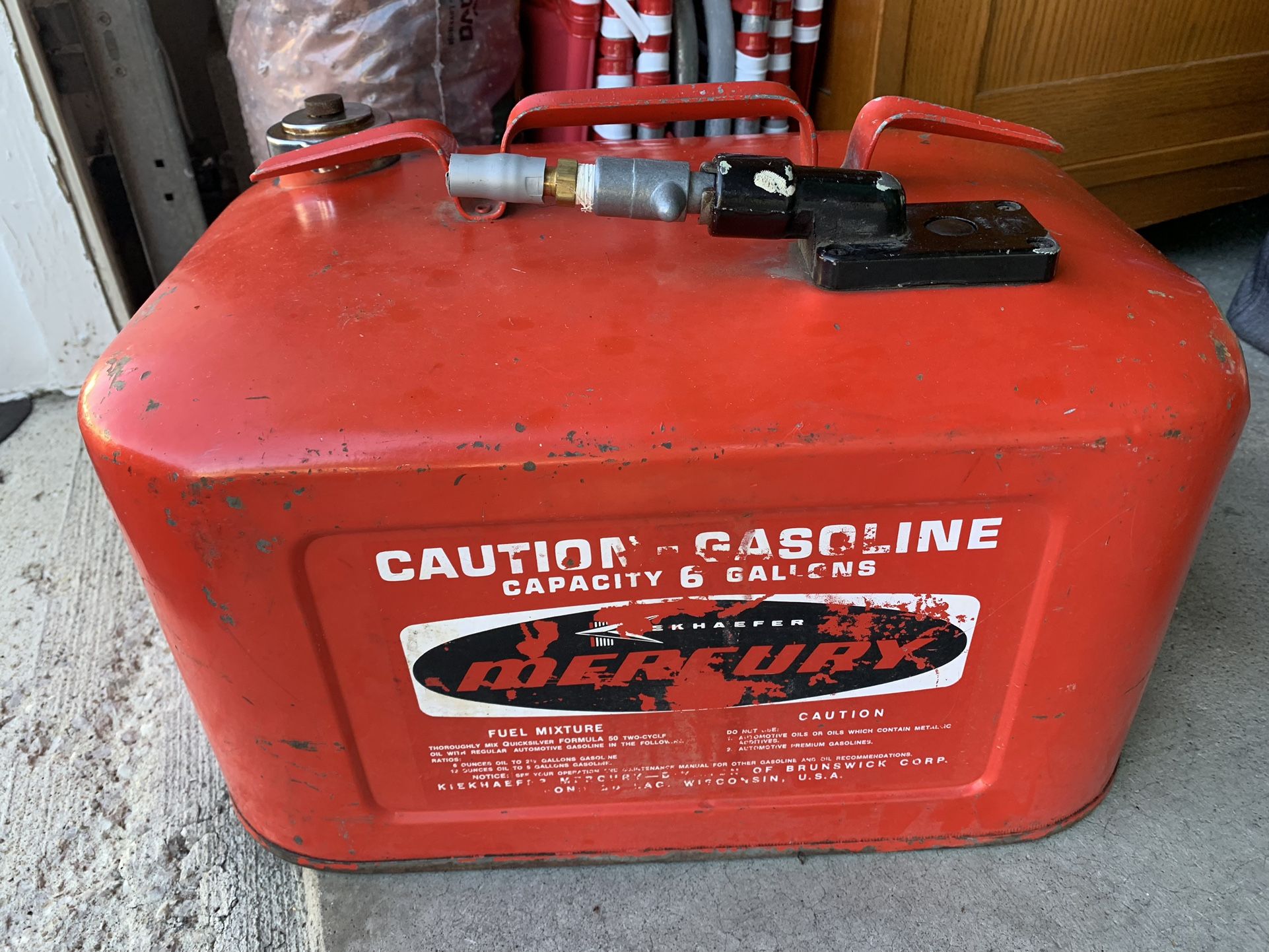 Metal Gas Tank