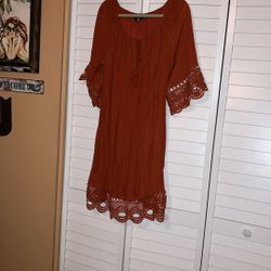Boho Dress Sz L