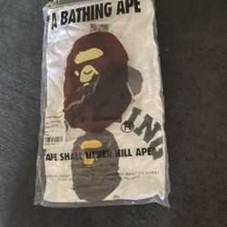 White College Bape tee