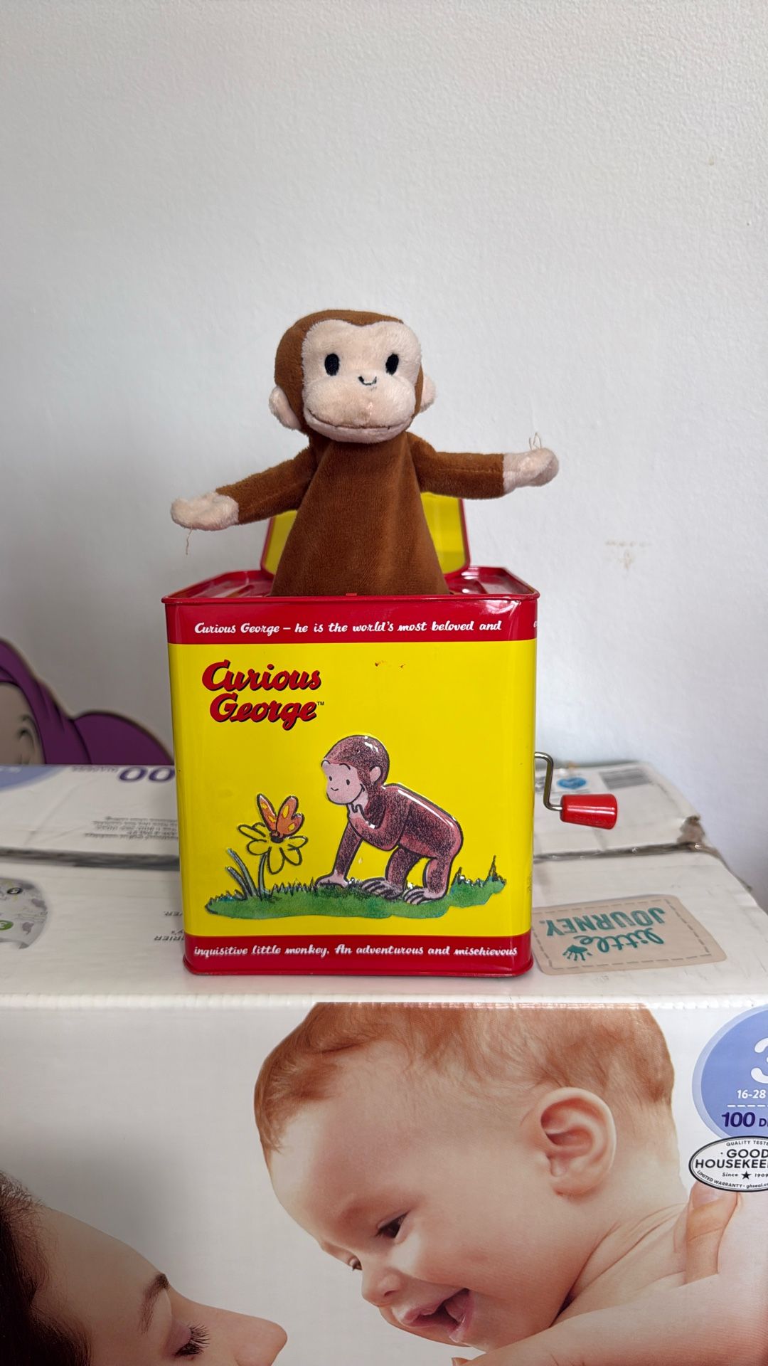 Curious George Jack-in-the-box