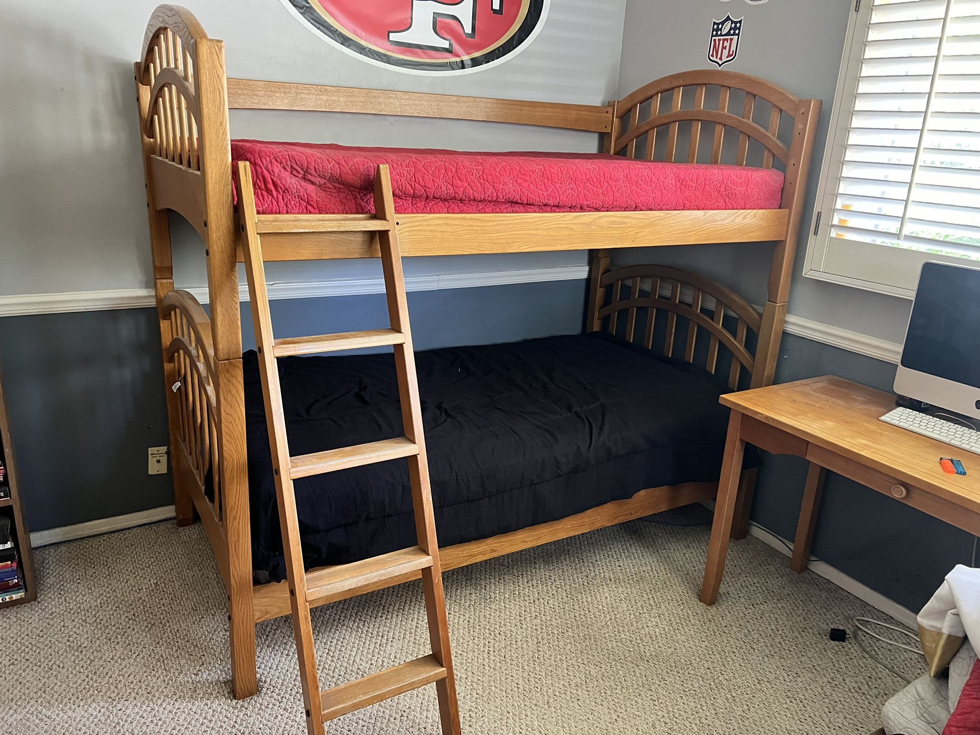 Solid Wood Bunk Beds