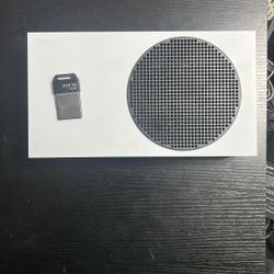 Xbox Series S, 2 Tb External Drive, Brand New Red Xbox Controller