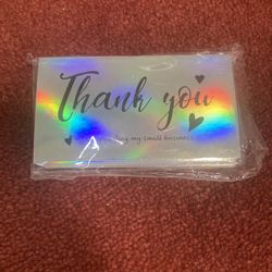 Thank You Cards, Stickers