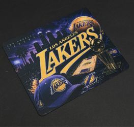 Custom Lakers basketball mousepad
