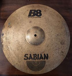 Used Sabian Drum Cymbals B8 Crash Ride