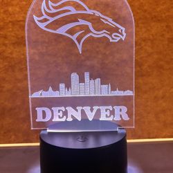 Denver Acrylic LED Light Stand