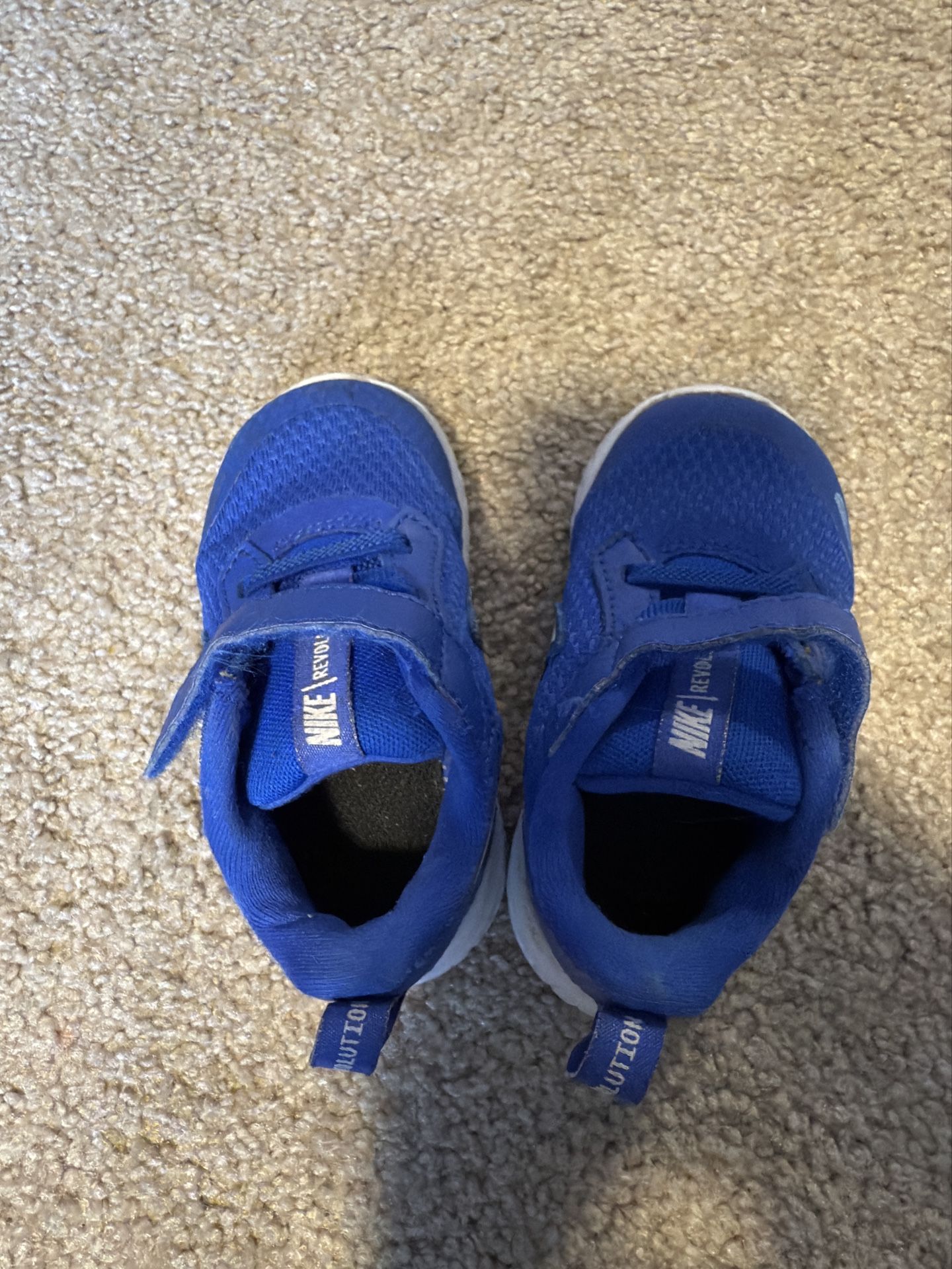 6C Blue Nike Toddler Shoes
