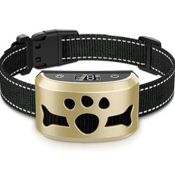Dog Bark Collar With 4 Training Modes And 8 Sensitivity, Rechargeable