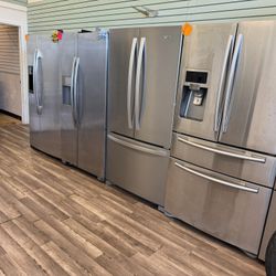 ❄️REFRIGERATOR SALE !!❄️ Starting @ $199 (White Top Freezer ) Delivery available for small fee 🚛 